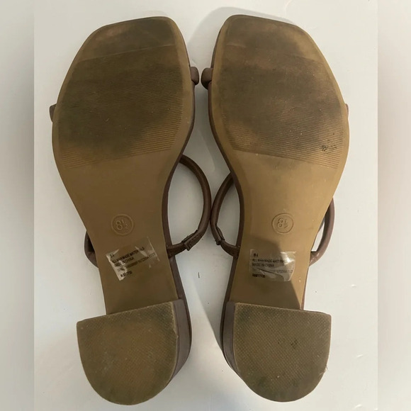 A New Day Brown Strappy Heels - US 8.5 - Picture 8 of 10